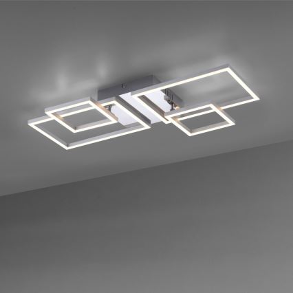 Leuchten Direkt 14030-55 - Candelabro montado à superfície IVEN 2xLED/12W/230V + 2xLED/5,5W