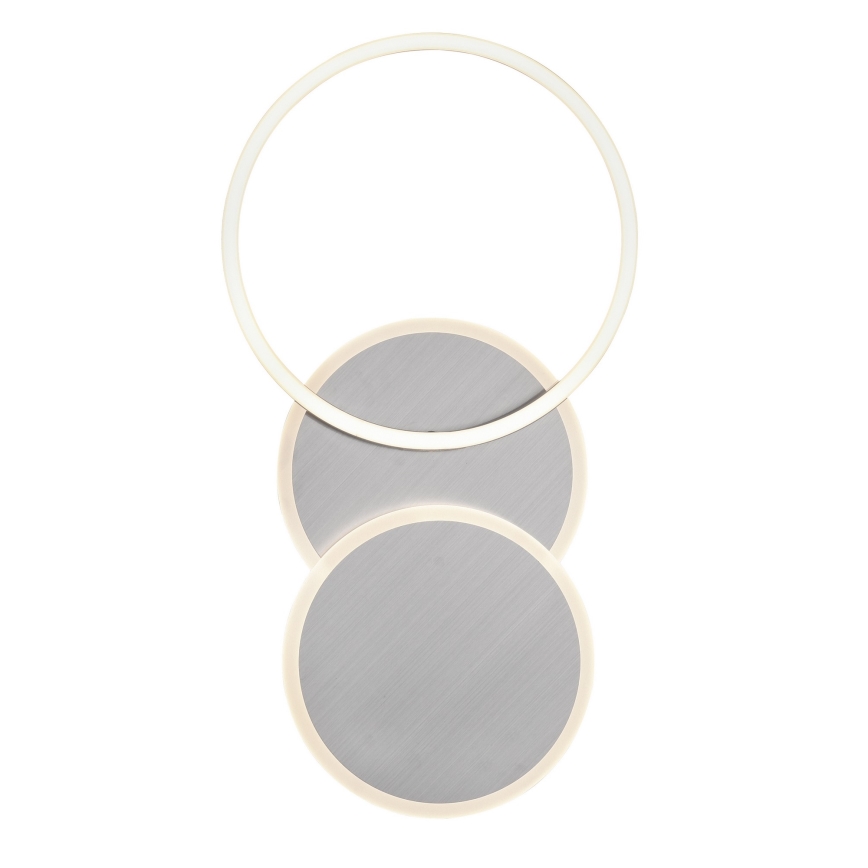 Leuchten Direkt 14116-55 - Iluminação de teto LED SEVENT LED/25,5W/230V cromado mate