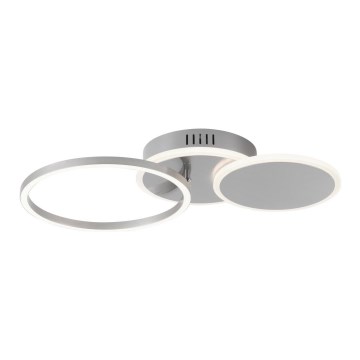 Leuchten Direkt 14116-55 - Iluminação de teto LED SEVENT LED/25,5W/230V cromado mate