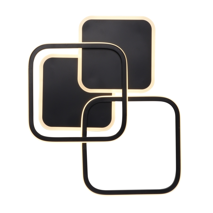 Leuchten Direkt 14117-18 - Iluminação de teto LED SEVENT LED/36W/230V preto