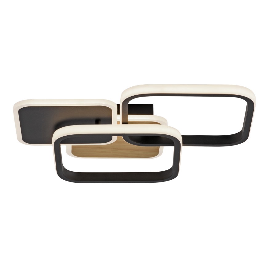 Leuchten Direkt 14117-78 - Iluminação de teto LED SEVENT LED/36W/230V preto/castanho