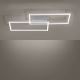 Leuchten Direkt 14140-55 - Luz de teto fosca LED IVEN 2xLED/13,5W/230V + controlo remoto