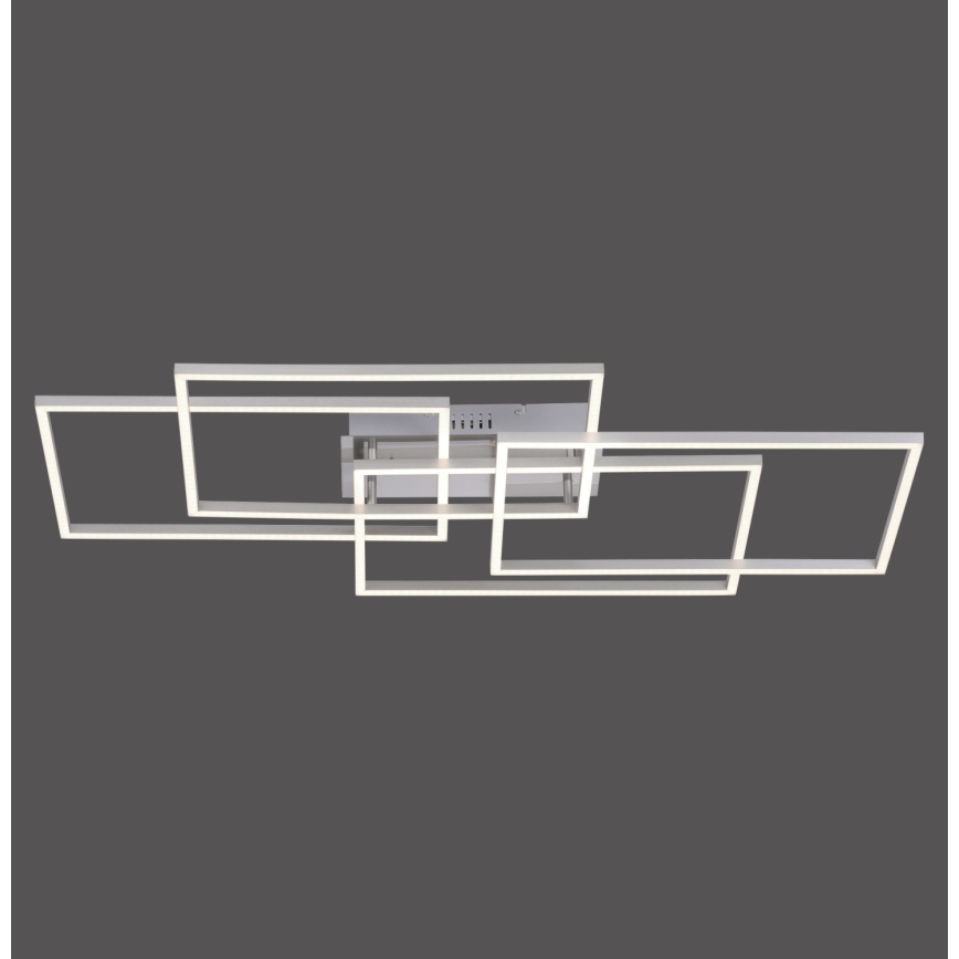 Leuchten Direkt 14151-55 - Luz de teto fosca LED IVEN 4xLED/12W/230V + controlo remoto