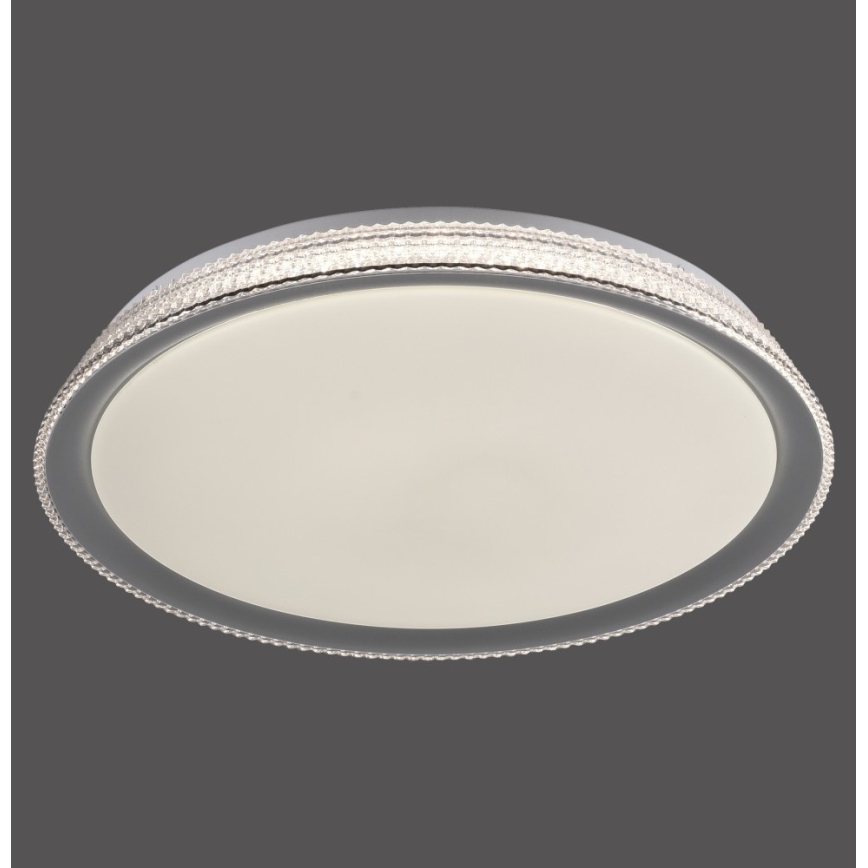 Leuchten Direkt 14339-21 - Iluminação de teto LED RGB com regulação KARI LED/37W/230V Tuya + controlo remoto