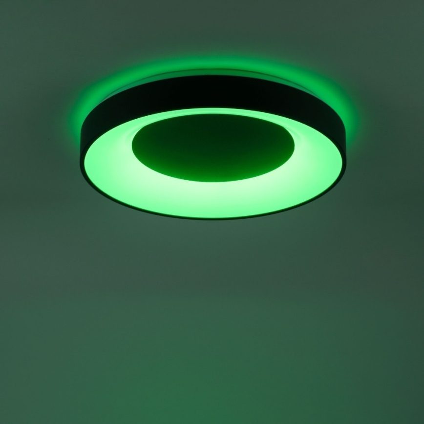 Leuchten Direkt 14346-18 - Iluminação de teto LED RGB com regulação ANIKA LED/26,5W/230V Tuya 2700-5000K + controlo remoto