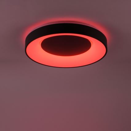 Leuchten Direkt 14346-18 - Iluminação de teto LED RGB com regulação ANIKA LED/26,5W/230V Tuya 2700-5000K + controlo remoto