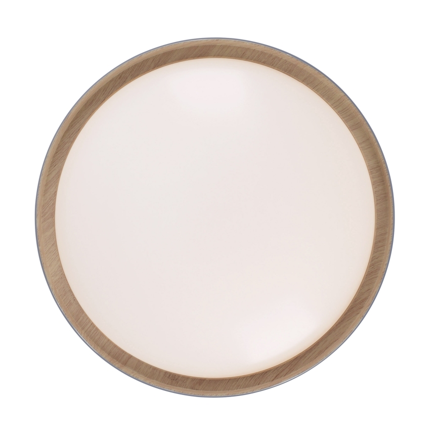 Leuchten Direkt 14347-15 - Luminária de teto LED dimmerizável EMILIA LED/28,8W/230V cinza