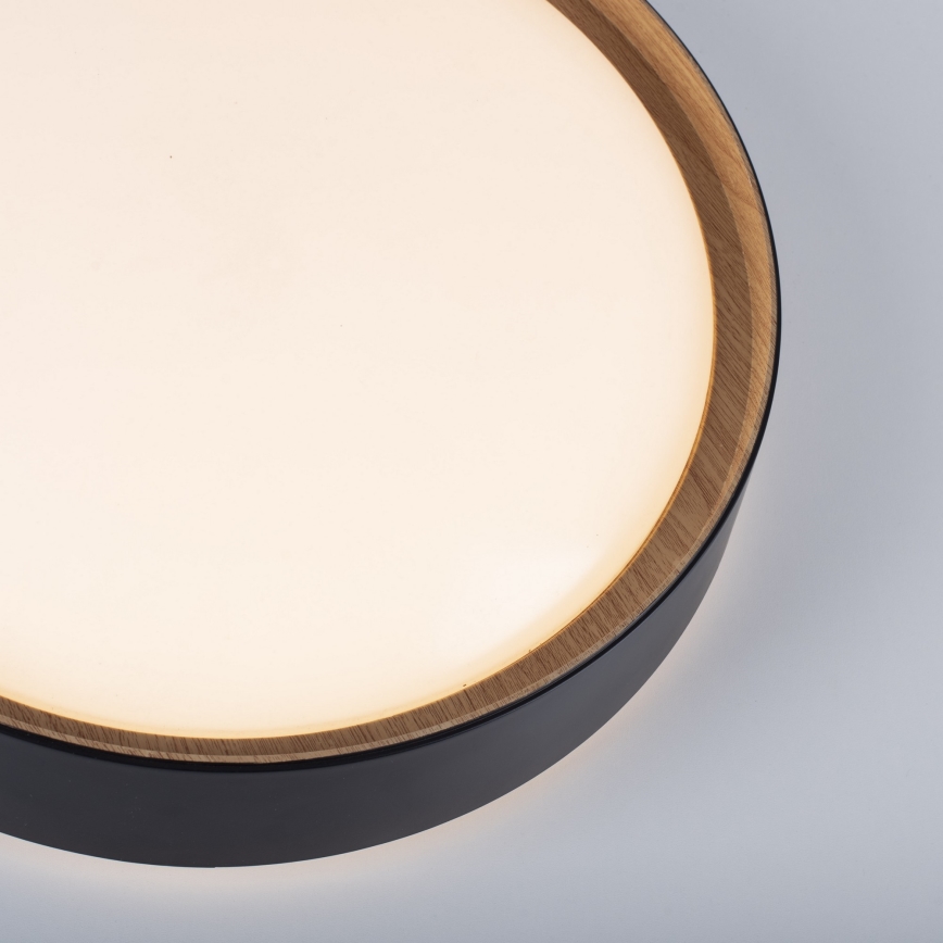 Leuchten Direkt 14347-18 - Luminária LED dimmerizável EMILIA LED/28,8W/230V preta