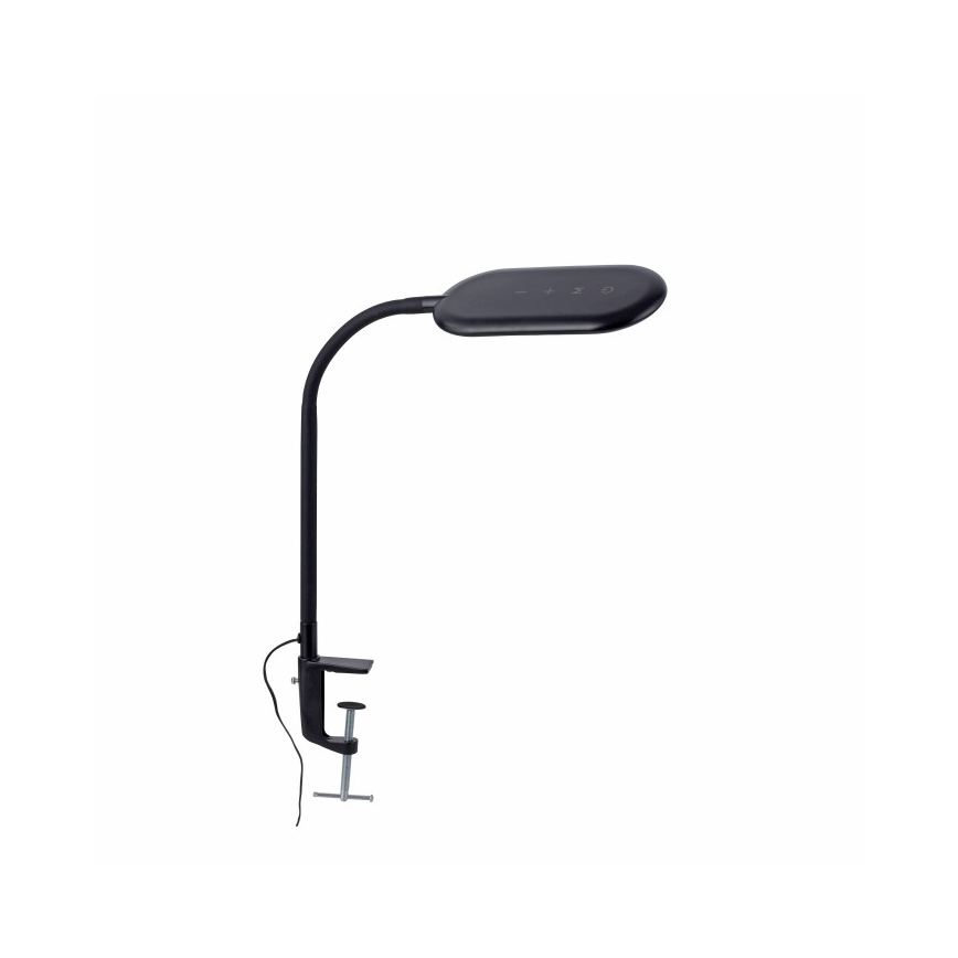 Leuchten Direkt 14404-18- Candeeiro de mesa LED com regulação e um clip KELLY LED/7W/230V