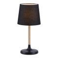 Leuchten Direkt 14423-18 - Candeeiro de mesa NIMA 1xE14/40W/230V preto