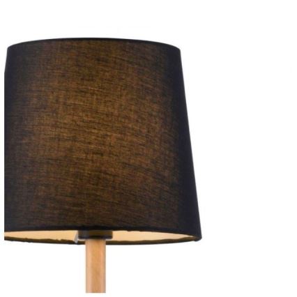 Leuchten Direkt 14423-18 - Candeeiro de mesa NIMA 1xE14/40W/230V preto