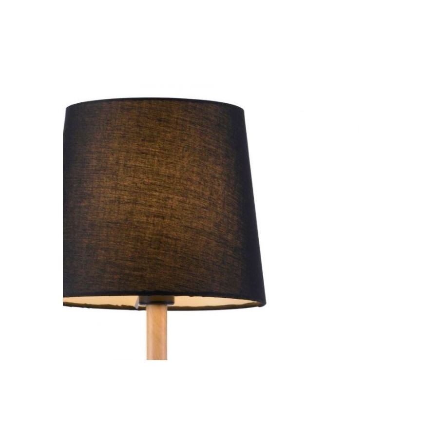 Leuchten Direkt 14423-18 - Candeeiro de mesa NIMA 1xE14/40W/230V preto