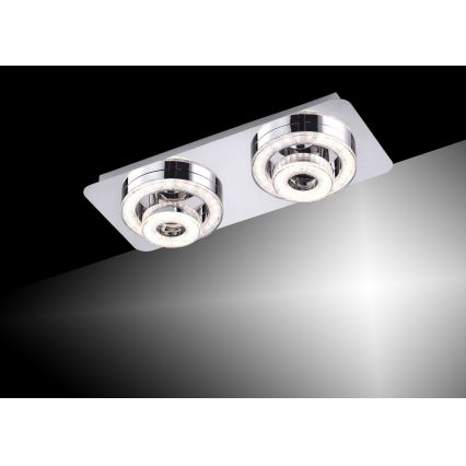 Leuchten Direkt 14521-17 - Iluminação de teto LED TIM 2xLED/2,8W/230V + 2xLED/3,1W