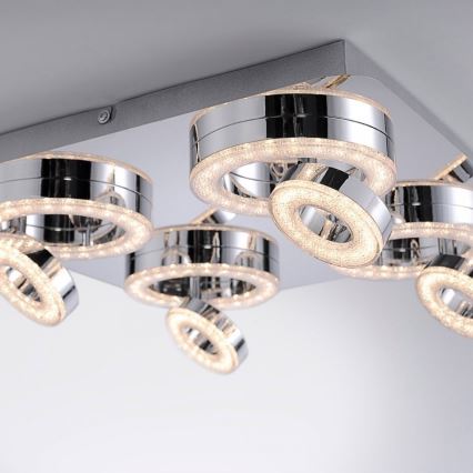 Leuchten Direkt 14522-17 - Foco LED TIM 4xLED/2,8W/230V + 4xLED/3,1W