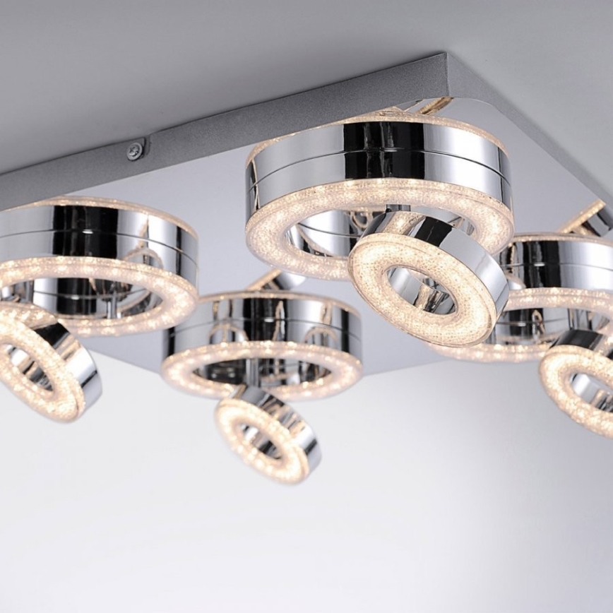 Leuchten Direkt 14522-17 - Foco LED TIM 4xLED/2,8W/230V + 4xLED/3,1W