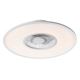Leuchten Direkt 14642-16 - Iluminação de teto LED com regulação e ventoinha FLAT-AIR LED/32W/230V + controlo remoto