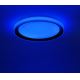 Leuchten Direkt 14659-18 - Luz de escurecimento LED RGB LOLA LED/24W/230V Tuya + controlo remoto