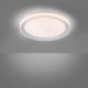 Leuchten Direkt 14661-21 - Luz de teto de inundação RGB LED LOLA LED/40W/230V Tuya + controlo remoto