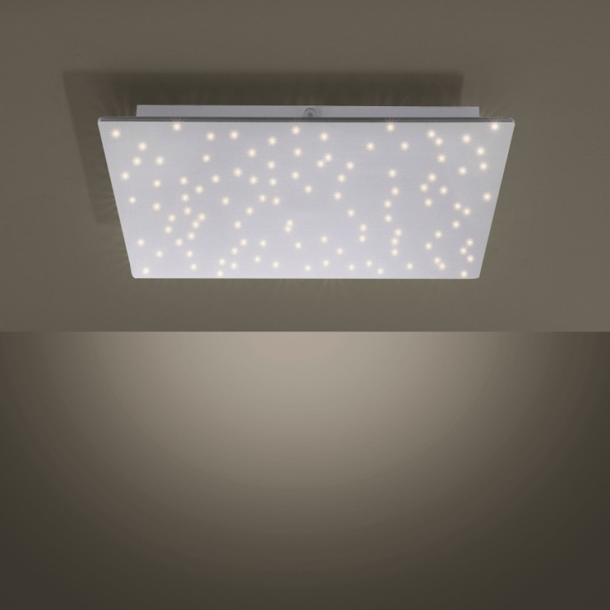 Leuchten Direkt 14671-55 - Iluminação de teto LED com regulação SPARKLE LED/18W/230V + controlo remoto