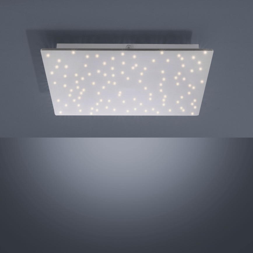 Leuchten Direkt 14671-55 - Iluminação de teto LED com regulação SPARKLE LED/18W/230V + controlo remoto