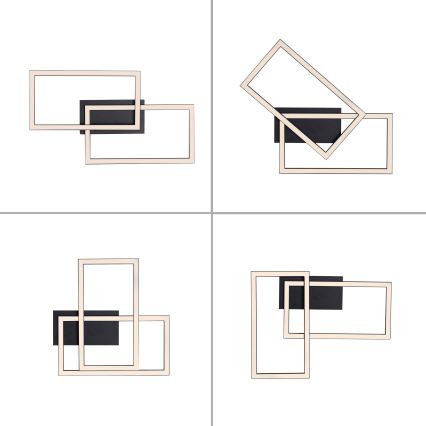 Leuchten Direkt 14692-18 - Iluminação de teto LED com regulação IVEN LED/36W/230V