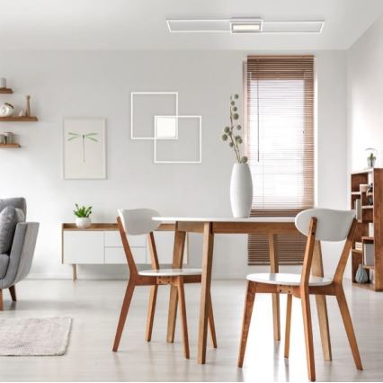 Leuchten Direkt 14711-55 - Iluminação de teto LED com regulação ASMIN LED/42W/230V 3000-5000K + controlo remoto