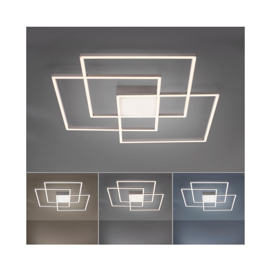 Leuchten Direkt 14713-55- Candelabro montado à superfície LED com regulação ASMIN LED/45W/230V + controlo remoto