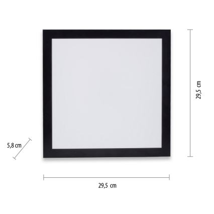 Leuchten Direkt 14740-18 - Iluminação de teto LED FLAT LED/7W/230V