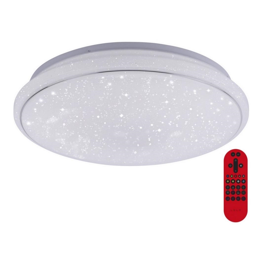 Leuchten Direkt 14743-16 - Iluminação de teto LED RGB com regulação JUPI LED/28W/230V Tuya 2700-5000K + controlo remoto