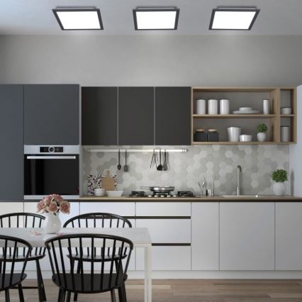 Leuchten Direkt 14754-18- Iluminação de teto LED com regulação FLAT LED/20W/230V 2700K-5000K + controlo remoto