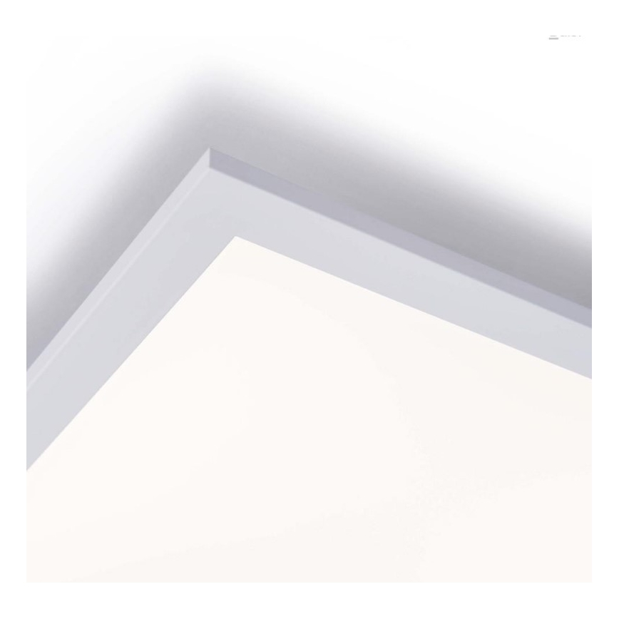 Leuchten Direkt 14757-21- Painel montado à superfície LED com regulação FLAT LED/36W/230V 2700-5000K prateado + controlo remoto