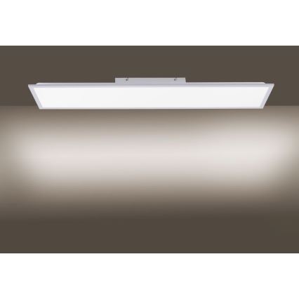 Leuchten Direkt 14757-21- Painel montado à superfície LED com regulação FLAT LED/36W/230V 2700-5000K prateado + controlo remoto