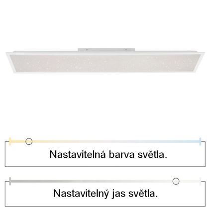 Leuchten Direkt 14762-16 - Luminária LED dimmerizável STARRYFLAT LED/36W/230V + comando à distância