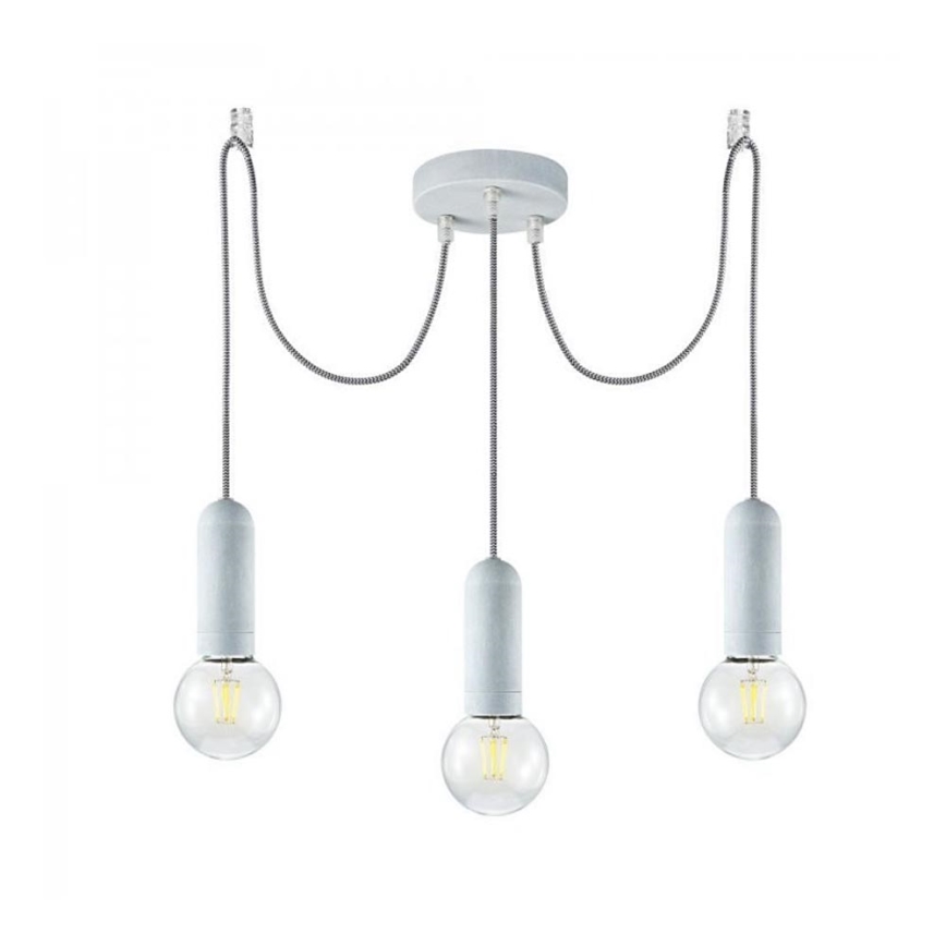 Leuchten Direkt 14776-22 - Candeeiro suspenso TURN ME 3xE27/60W/230V aranha