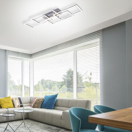 Leuchten Direkt 14791-55 - Iluminação de teto LED com regulação IVEN 4xLED/9W/230V