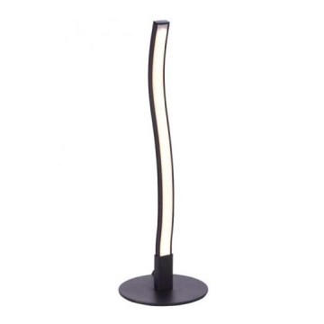 Leuchten Direkt 15128-18 - Candeeiro de mesa LED WAWE LED/3W/230V preto