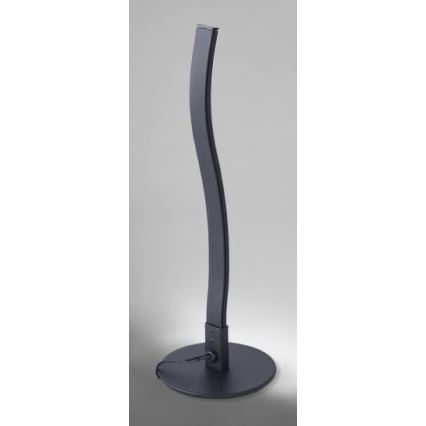 Leuchten Direkt 15128-18 - Candeeiro de mesa LED WAWE LED/3W/230V preto