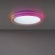 Leuchten Direkt 15154-16- Iluminação de teto LED RGB com regulação EDGING 39W/230V + controlo remoto