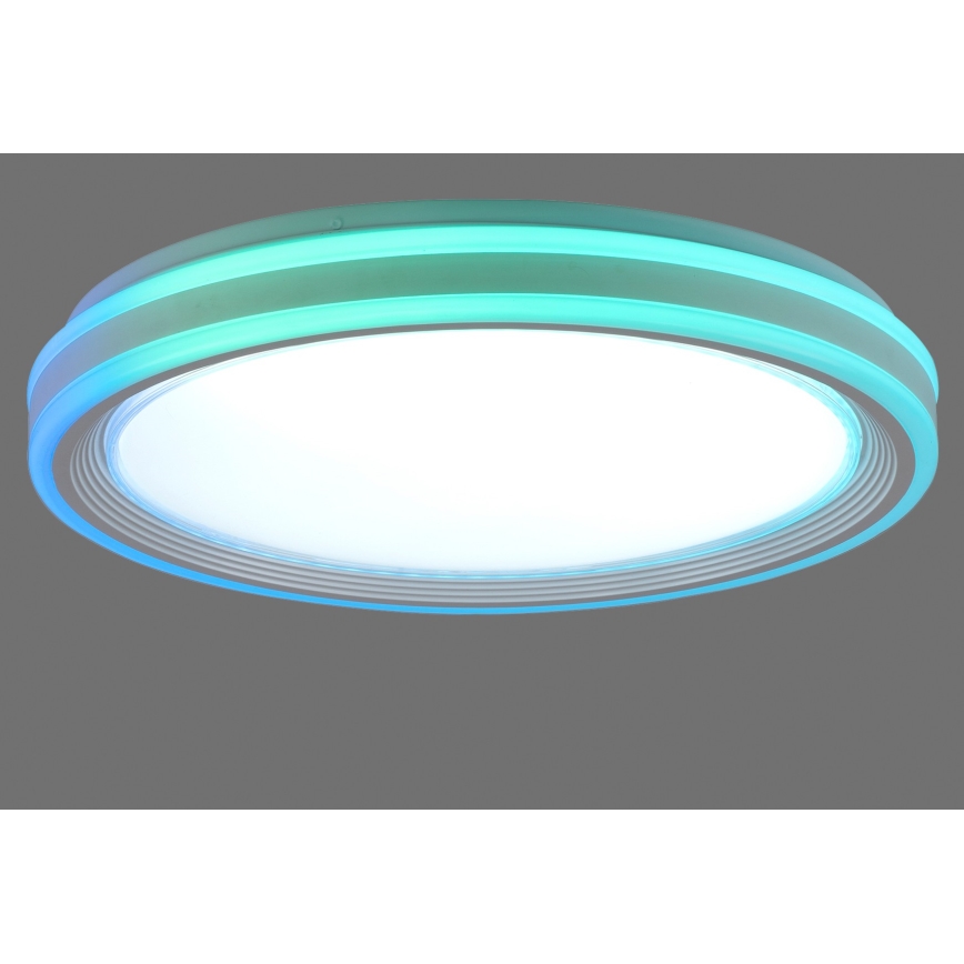 Leuchten Direkt 15154-16- Iluminação de teto LED RGB com regulação EDGING 39W/230V + controlo remoto