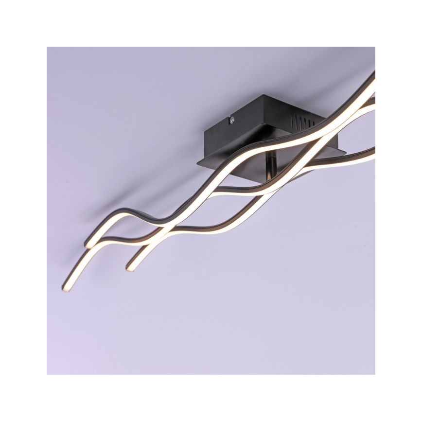 Leuchten Direkt 15167-18- Candelabro montado à superfície LED WAWE 2xLED/12,5W/230V+1xLED/17W