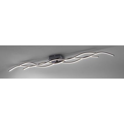 Leuchten Direkt 15167-18- Candelabro montado à superfície LED WAWE 2xLED/12,5W/230V+1xLED/17W