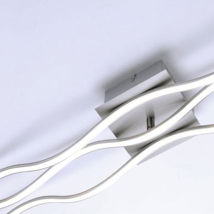 Leuchten Direkt 15167-55- Candelabro montado à superfície LED WAWE 2xLED/12,5W/230V+1xLED/17W