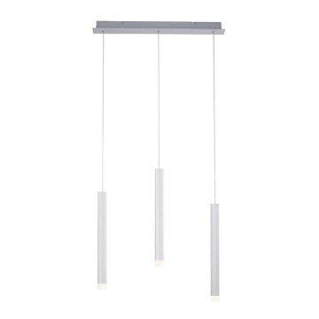 Leuchten Direkt 15203-95 -Candelabro suspenso LED BRUNO 3xLED/4,8W/230V branco