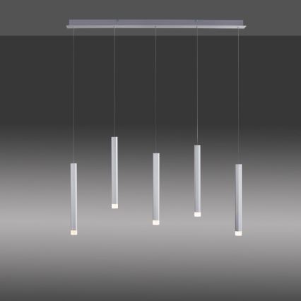Leuchten Direkt 15205-95 - Candelabro suspenso LED BRUNO 5xLED/4,8W/230V