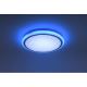 Leuchten Direkt 15220-16 - Iluminação de teto LED RGB com regulação LUISA LED/28W/230V + controlo remoto