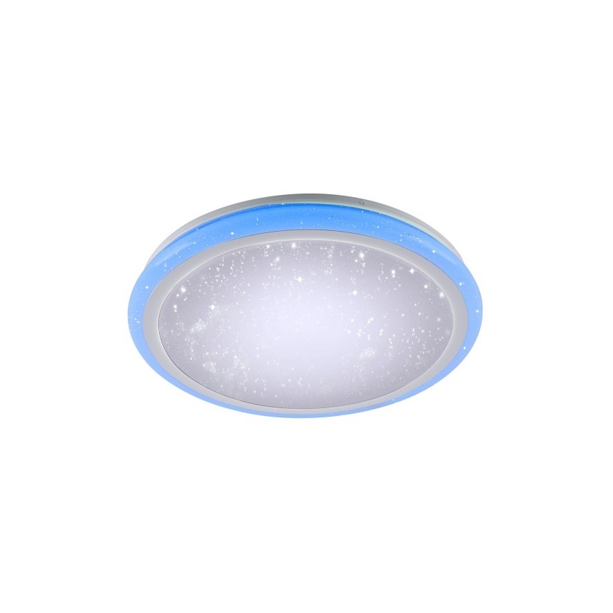 Leuchten Direkt 15220-16 - Iluminação de teto LED RGB com regulação LUISA LED/28W/230V + controlo remoto