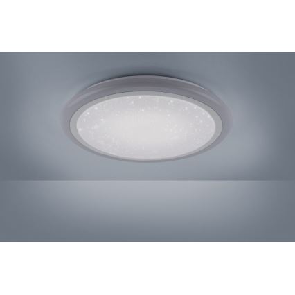 Leuchten Direkt 15230-16 - Iluminação de teto LED RGB com regulação LUISA LED/42W/230V 3000-6400K + controlo remoto