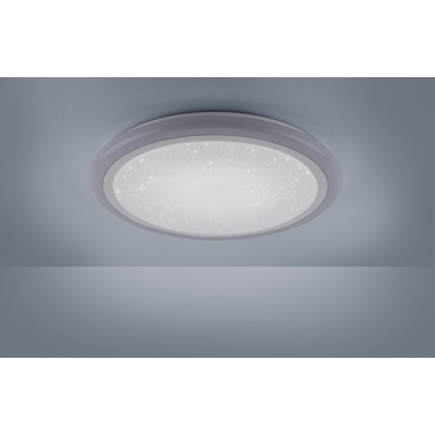 Leuchten Direkt 15230-16 - Iluminação de teto LED RGB com regulação LUISA LED/42W/230V 3000-6400K + controlo remoto