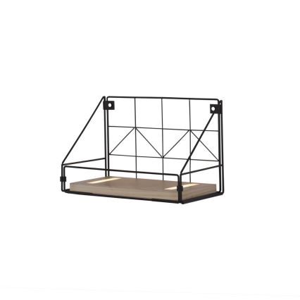 Leuchten Direkt 15276-18 - Prateleira com iluminação LED 2xLED/1,75W/230V 30 cm eucalipto