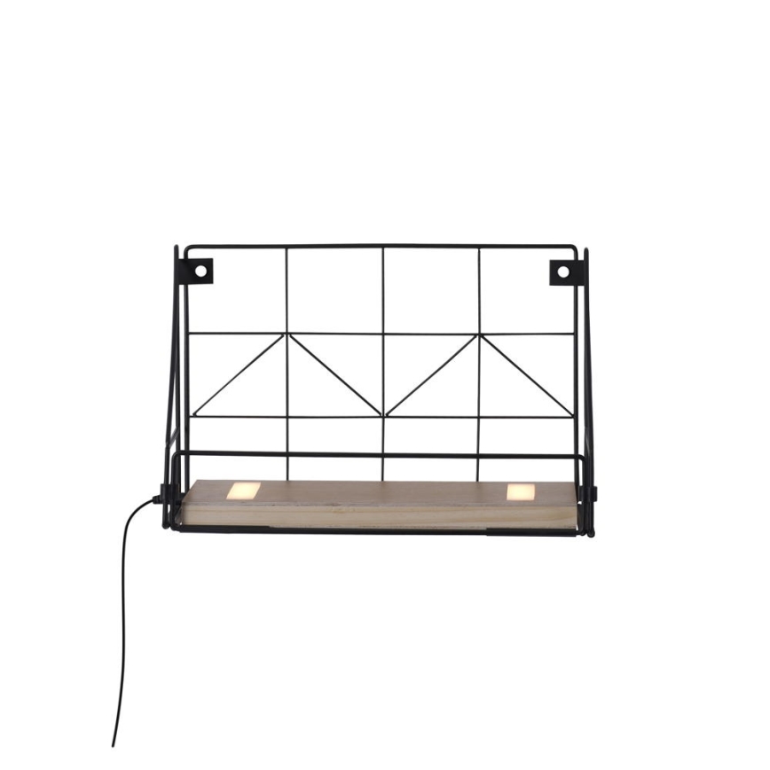 Leuchten Direkt 15276-18 - Prateleira com iluminação LED 2xLED/1,75W/230V 30 cm eucalipto